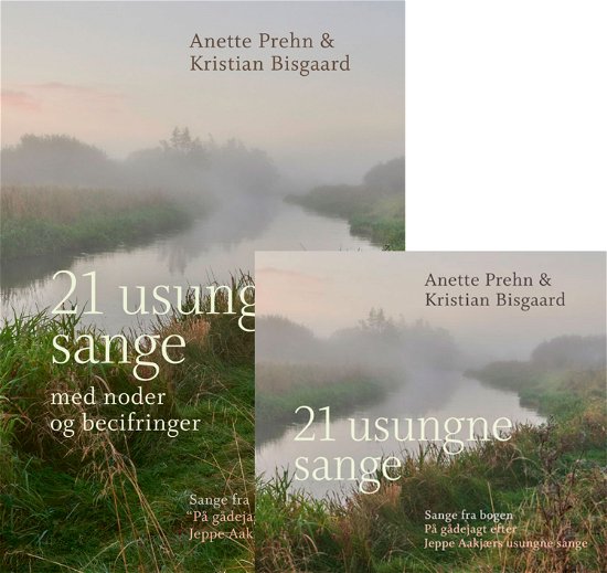 Cover for Anette Prehn &amp; Kristian Bisgaard · 21 Usungne Sange (Sangbog + CD) (CD/BOOK) [1er édition] (2021)
