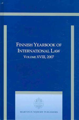 Cover for Forthcoming · Finnish Yearbook of International Law, Volume 18 (2007) (Finish Yearbook of International Law) (Hardcover Book) (2009)