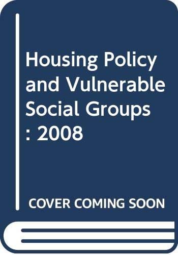 Cover for Council of Europe · Housing policy and vulnerable social groups (Paperback Book) (2008)