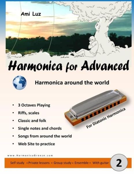Cover for Ami Luz · Harmonica for Advanced (Taschenbuch) (2016)