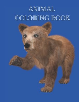 Cover for Anima Vero · Animal Coloring Book (Paperback Book) (2020)