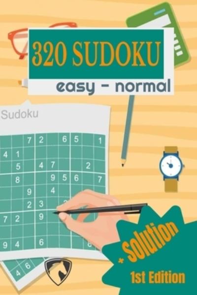 Cover for Murindri Publishing · 320 Sudoku Easy - Normal +Solutions 1st Edition (Paperback Book) (2021)