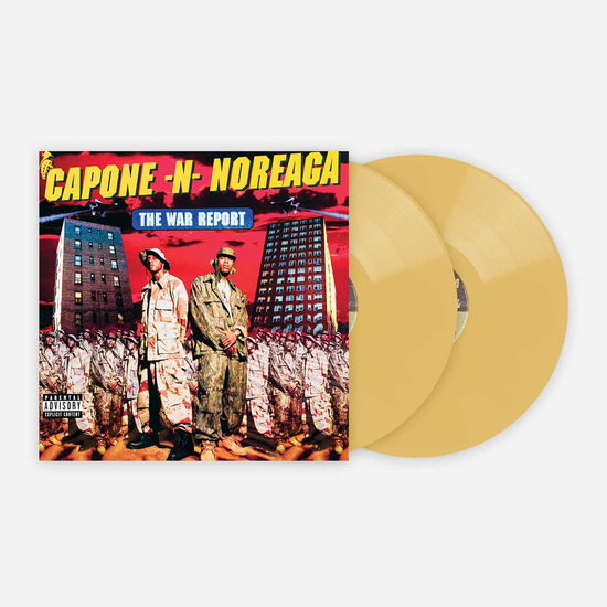 Cover for Capone-n-noreaga · The War Report (LP) [Opaque Yellow Vinyl edition] (2024)