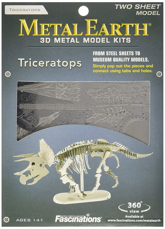 Cover for Metal Earth · Triceratops (N/A)