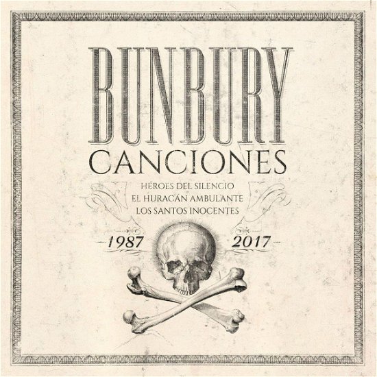 Cover for Bunbury · Canciones 1987-2017 (CD) (2018)