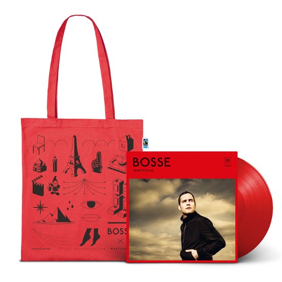 Cover for Bosse · Wartesaal (Ltd.red Vinyl) (LP) (2021)