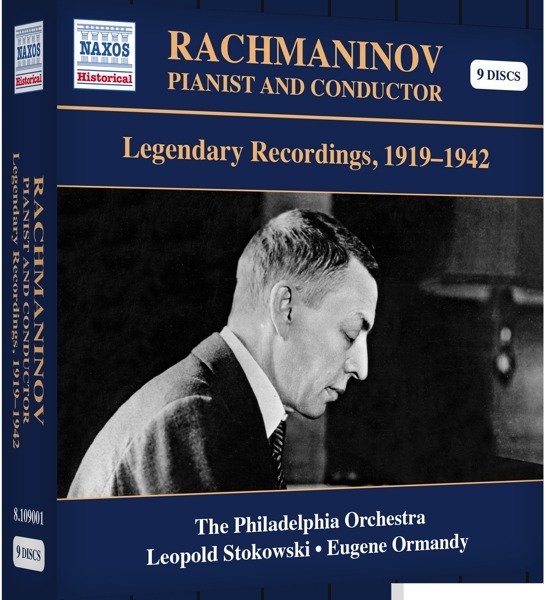 Cover for Sergey Rachmaninov · Sergey Rachmaninov: Pianist And Conductor (Legendary Recordings / 1919-1942) (CD) (2023)