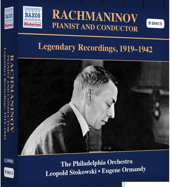 Cover for Sergey Rachmaninov · Pianist and Conductor - Legendary Recordings 1919-1942 (CD) (2023)