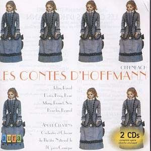Cover for Orchestre E Choeur Du Theatre National De L'opera Comique / Cluytens Andre' · Les Contes D'hoffmannn (1948) (CD) (1999)