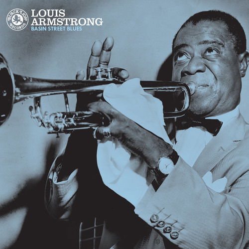 Cover for Louis &amp; His All Sta Armstrong · Basin Street Blues (LP) [Coloured edition] (2019)