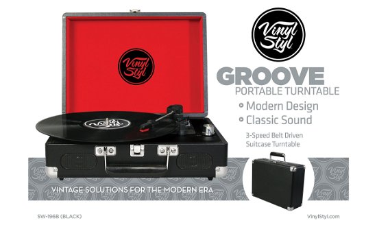 Black - Vinyl Styl Groove Portable - Merchandise - Vinyl Styl - 0766510004012 - 18. september 2015