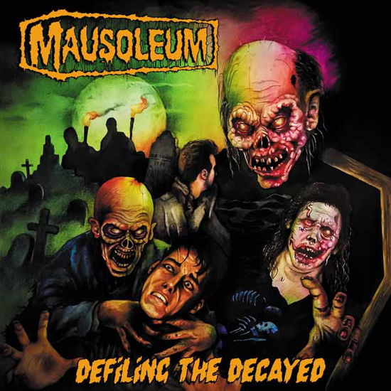 Cover for Mausoleum · Defiling the Decayed (LP) (2024)