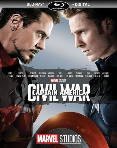 Cover for Captain America: Civil War (Blu-ray) (2017)