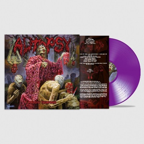 Cover for Autopsy · Morbidity Triumphant (Violet Vinyl) (LP) (2022)