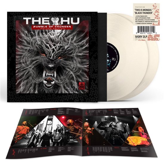 Cover for The HU · Rumble of Thunder (Deluxe) (LP) [Limited Beige Vinyl edition] (2023)