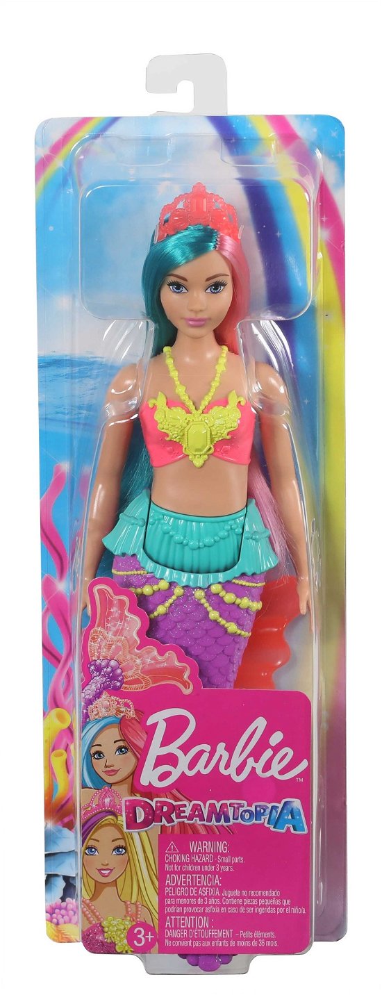 Cover for Mattel · Barbie - Dreamtopia Mermaid - Pink and Teal (Legetøj) (2019)