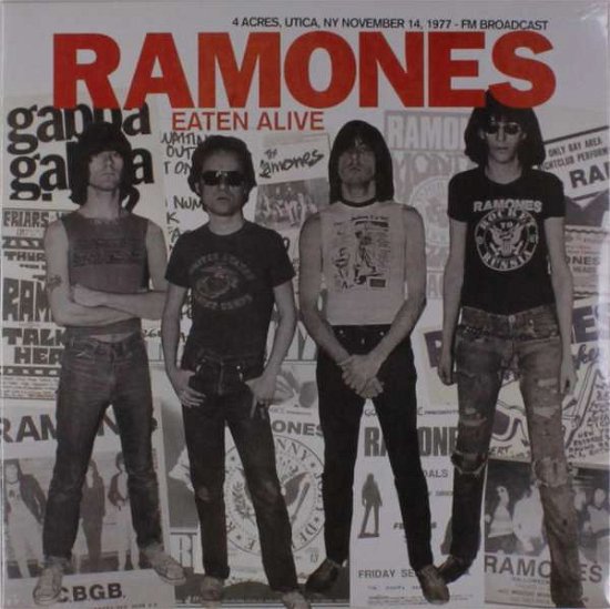 Cover for Ramones · Eaten Alive (Live) (LP) (2019)