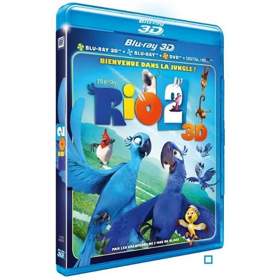 Cover for Rio 2 - 3d (Blu-ray)