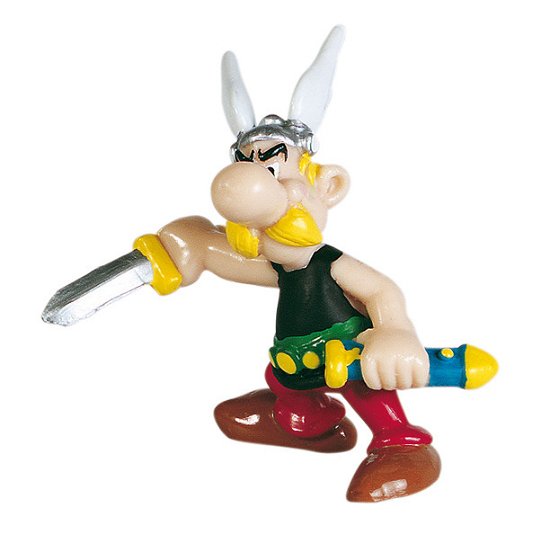 Cover for Asterix: Plastoy · Miniature Asterix Holding Sword 6 Cm (Leketøy)