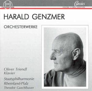 Cover for Genzmer / Rheinland-pfalz State Phil / Guschlbauer · Orchesterwerke (CD) (2000)