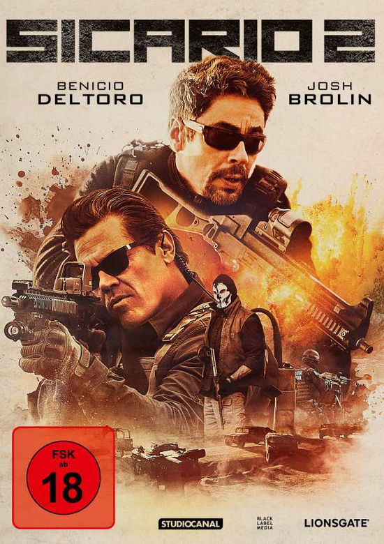 Sicario 2 (Import DE) - Movie - Film - Studiocanal - 4006680085012 - 29 november 2018