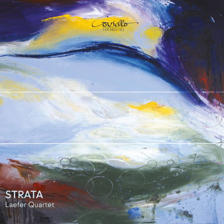 Cover for Laefer Quartet · Strata (CD) (2024)