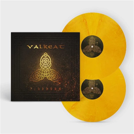 Cover for Valkeat · Fireborn (Fire Vinyl) (LP) (2023)