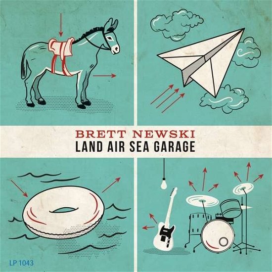 Cover for Brett Newski · Land Air Sea Garage (CD) (2016)