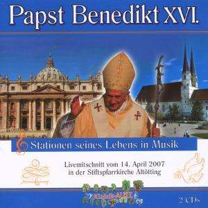 Cover for Plundrich / Bajrovic / Neues Sinfonieorchester Berlin · Papst Benedikt Xvi. - Stationen Seines Lebens (CD) (2012)