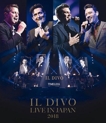 Live in Japan 2018 - Il Divo - Musiikki - SONY MUSIC LABELS INC. - 4547366404012 - keskiviikko 26. kesäkuuta 2019