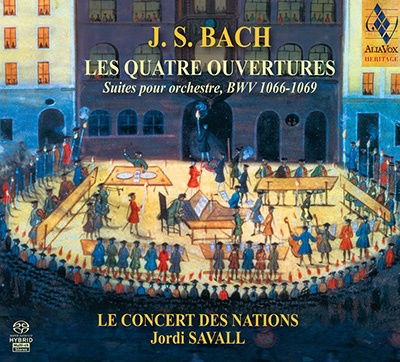 Cover for Jordi Savall · J.s.bach: Les Quatre Ouvertures (CD) [Japan Import edition] (2023)