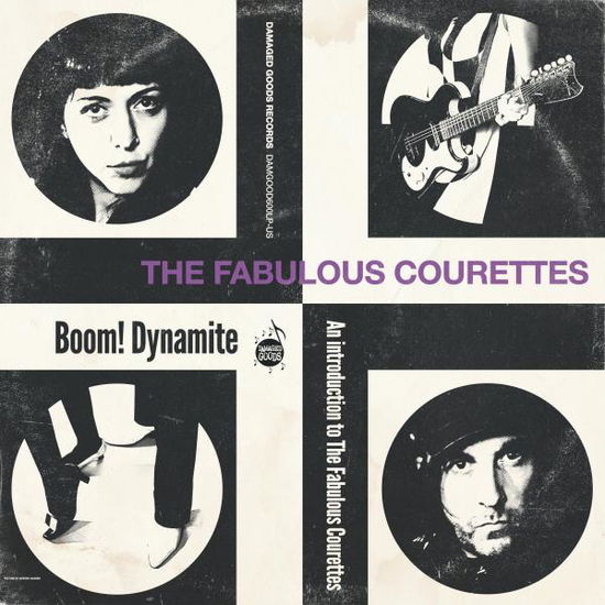 Cover for The Courettes · Boom! Dynamite (an Introduction To The Courettes) (LP) [Coloured edition] (2024)