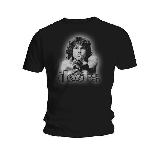 Cover for The Doors · The Doors Unisex T-Shirt: Break On Through 1 (Black) (T-shirt) [size S] [Black - Unisex edition] (2013)