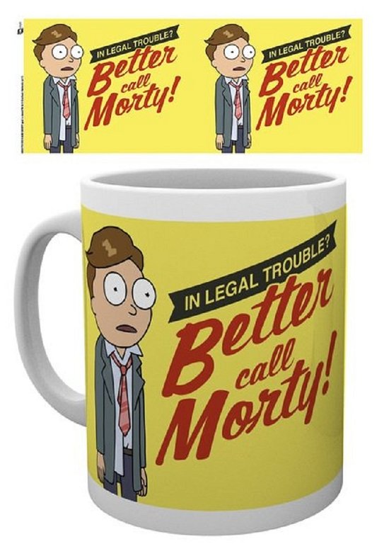 Rick And Morty Better Call Morty Mug - Rick and Morty - Koopwaar - RICK AND MORTY - 5028486394012 - 7 februari 2019