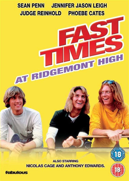 Fast Times At Ridgemont High - Fast Times at Ridgemont High - Films - Fabulous Films - 5030697038012 - 27 maart 2017