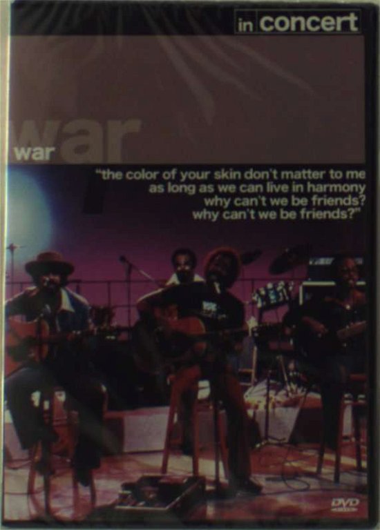 Cover for War · In Concert (DVD) (2018)