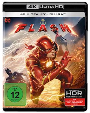 Cover for Ezra Miller,michael Keaton,sasha Calle · The Flash (4K Ultra HD) (2023)