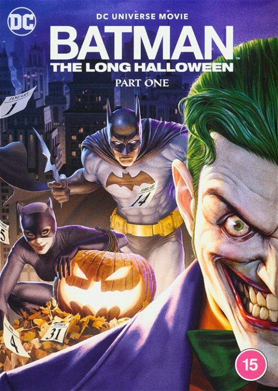 Cover for Batman: The Long Halloween - Part 1 · DC Universe Movie - Batman - The Long Halloween Part 1 (DVD) (2021)