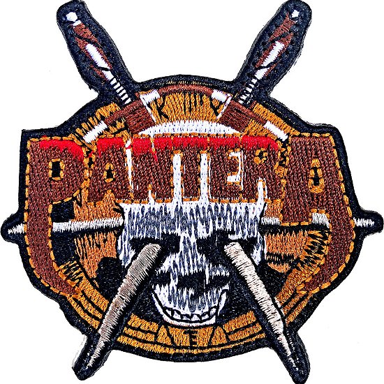 Cover for Pantera · Pantera Standard Patch: Skull Knives (Patch)