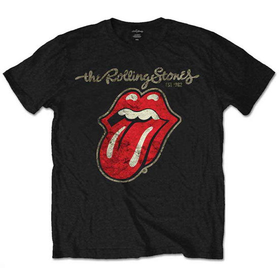 Cover for The Rolling Stones · The Rolling Stones Kids T-Shirt: Plastered Tongue  (13-14 Years) (T-shirt) [size 13-14yrs]