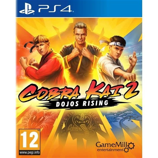 Cover for Ps4 · Cobra Kai 2 Dojos Rising  ENFRESITNL PS4 (PC) (2022)