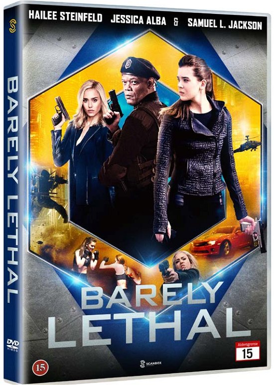Cover for Hailee Steinfeld / Jessica Alba / Samuel L. Jackson · Barely Lethal (DVD) (2015)