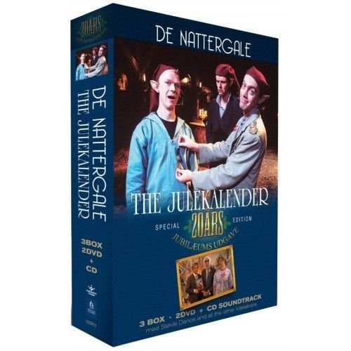 Cover for De Nattergale · The Julekalender (DVD/CD) [20 Års Jubilæum edition] (2011)