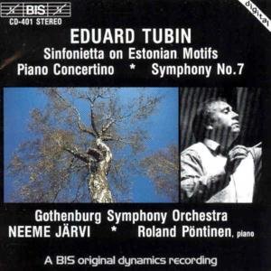Symphony 7 - Tubin / Gothenburg Symphony Orchestra - Musik - Bis - 7318590004012 - 23. september 1994