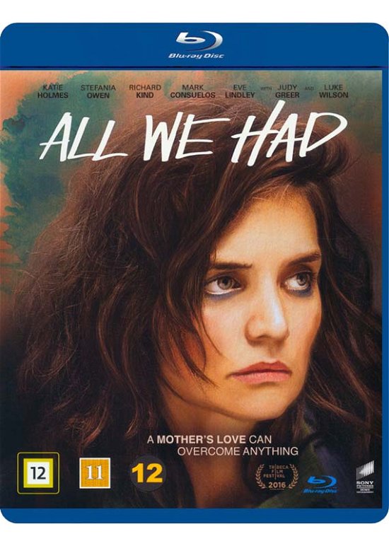 All We Had -  - Elokuva - JV-SPHE - 7330031002012 - torstai 20. heinäkuuta 2017