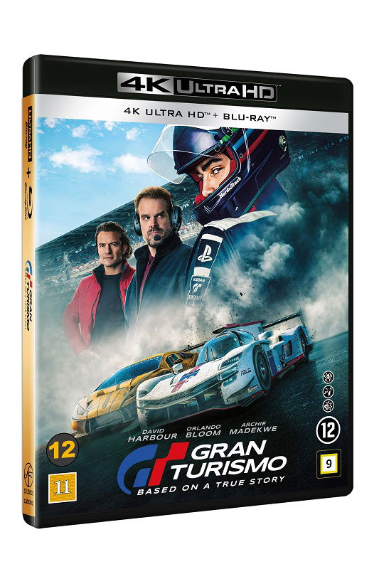 Cover for Gran Turismo: Based on a True Story (4k+ (4K UHD Blu-ray) (2023)