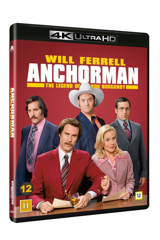 Cover for Anchorman (4K UHD Blu-ray) (2024)