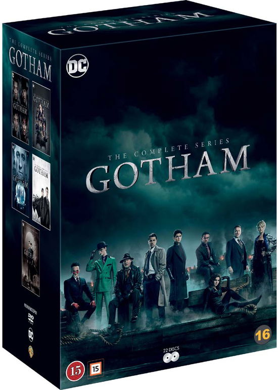 Gotham - The Complete Series - Gotham - Film - Warner - 7340112751012 - 9. desember 2019