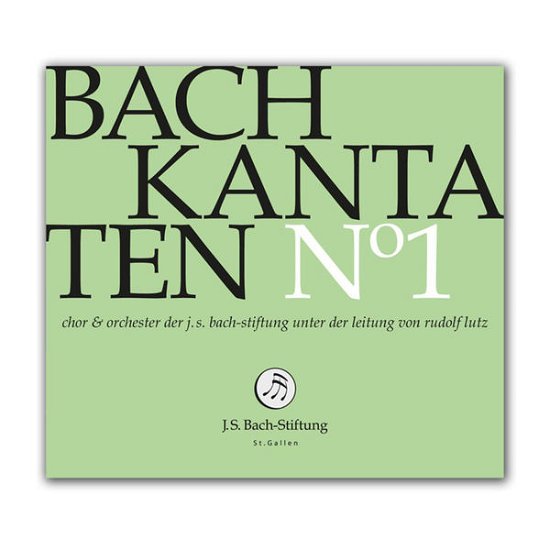 Cover for J.S. Bach-Stiftung / Lutz,Rudolf · Bach Kantaten No°1 (CD) (2014)
