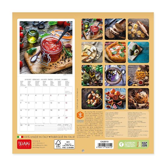 Legami · Kitchen Wall Calendar 2023 (Calendar) (2022)
